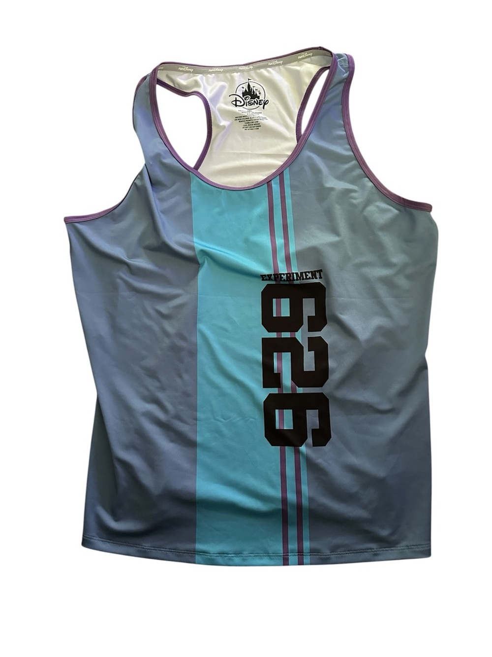 Disney runDisney Experiment 626 Stitch Racerback Athletic Tank Top Size 2XL